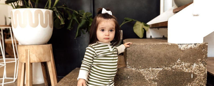 Olive Organic Cotton Rib