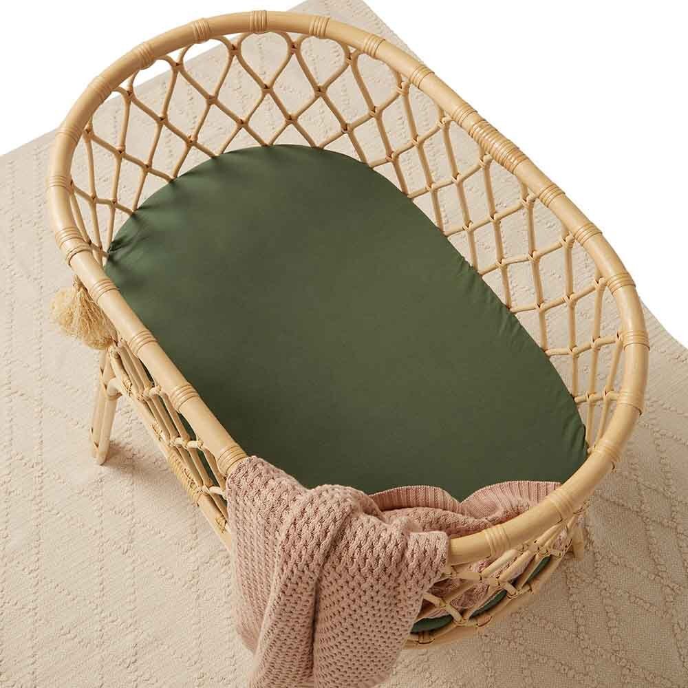 Farm Organic Bassinet Sheet / Change Pad Cover