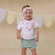 Alice’s Tea Party Organic Dribble Bib - Thumbnail 3