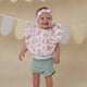 Alice’s Tea Party Frill Snuggle Bib - Thumbnail 3
