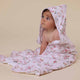 Alice’s Tea Party Organic Hooded Baby Towel - Thumbnail 4