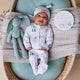 Arctic Organic Snuggle Sleepsuit Zip Footie - Thumbnail 11