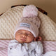 Blush Pink Organic Knit Beanie - Thumbnail 1