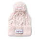 Blush Pink Organic Knit Beanie - Thumbnail 2