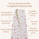 Butterfly Organic Sleeping Bag 1.0 TOG - Thumbnail 3