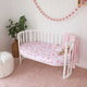 Coral Organic Fitted Cot Sheet - Thumbnail 2