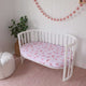 Coral Organic Fitted Cot Sheet - Thumbnail 9