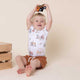 Diggers & Tractors Short Sleeve Organic Bodysuit - Thumbnail 7