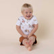 Diggers & Tractors Short Sleeve Organic Bodysuit - Thumbnail 5