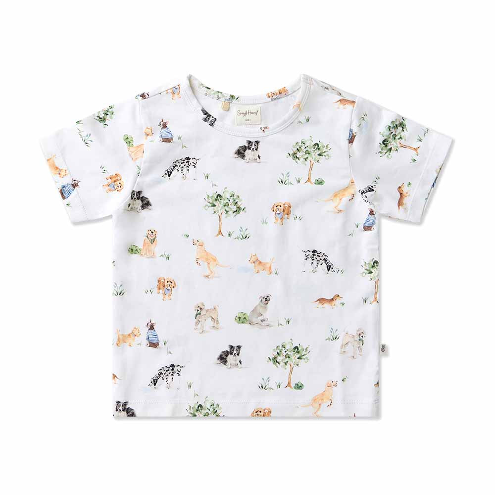 Dog Park Organic Kids PJ Set - View 2