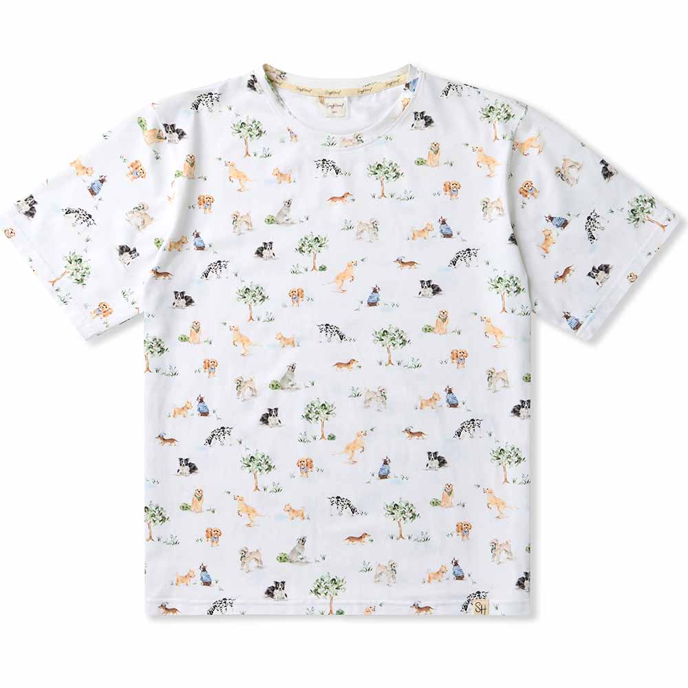 Dog Park Organic Mens PJ Set - View 2