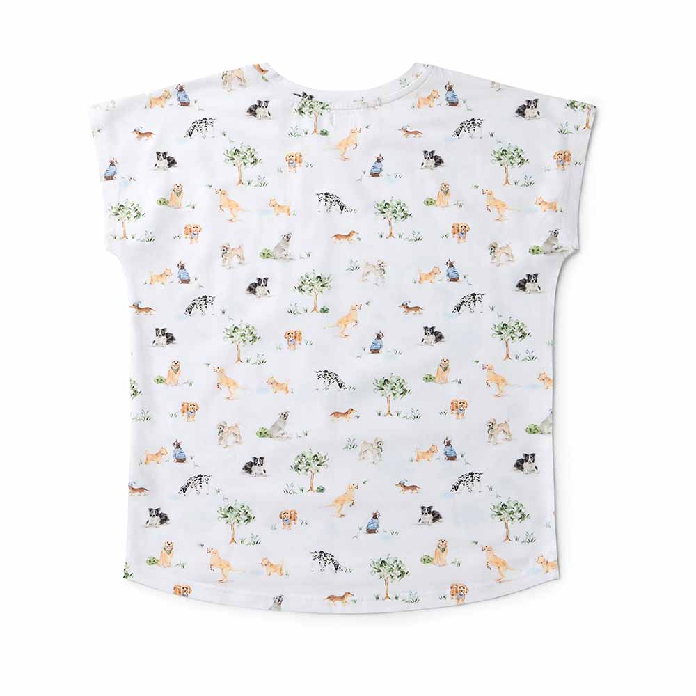 Dog Park Organic Womens PJ Set - View 8