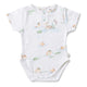 Duck Pond Short Sleeve Organic Bodysuit - Thumbnail 2