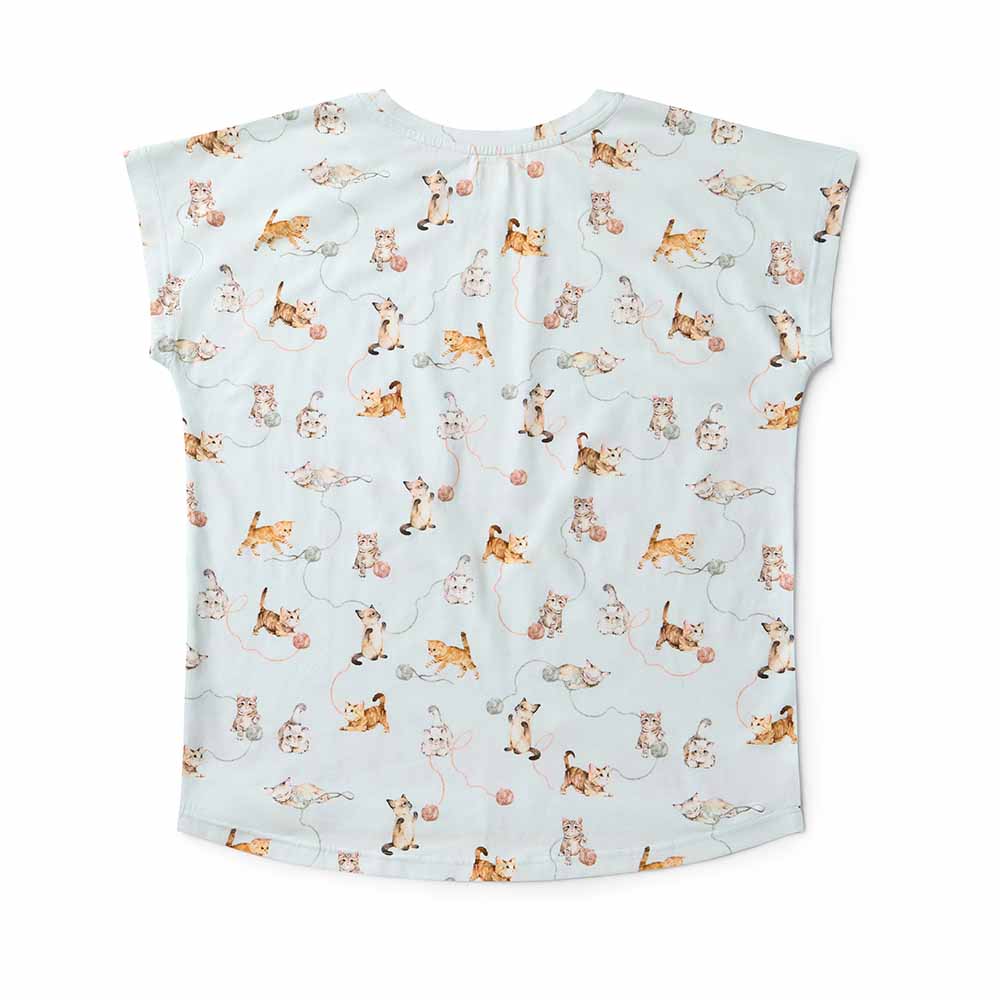 Kittens Organic Womens PJ Set - View 9
