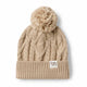 Hazelnut Organic Baby Knit Beanie - Thumbnail 2