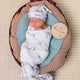 Duck Pond Organic Jersey Wrap & Beanie Set - Thumbnail 9