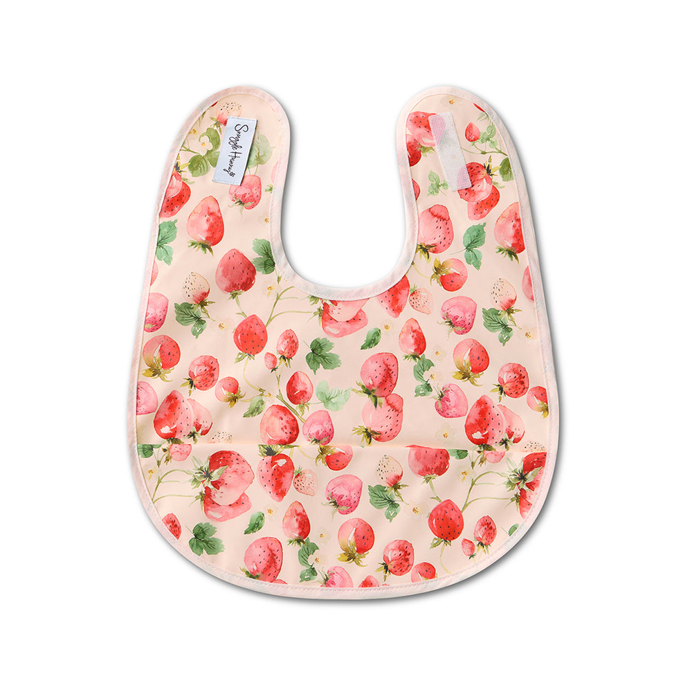 Strawberry Snuggle Bib - View 2