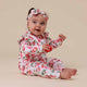 Strawberry Organic Snugglesuit Convertible Romper - Thumbnail 3