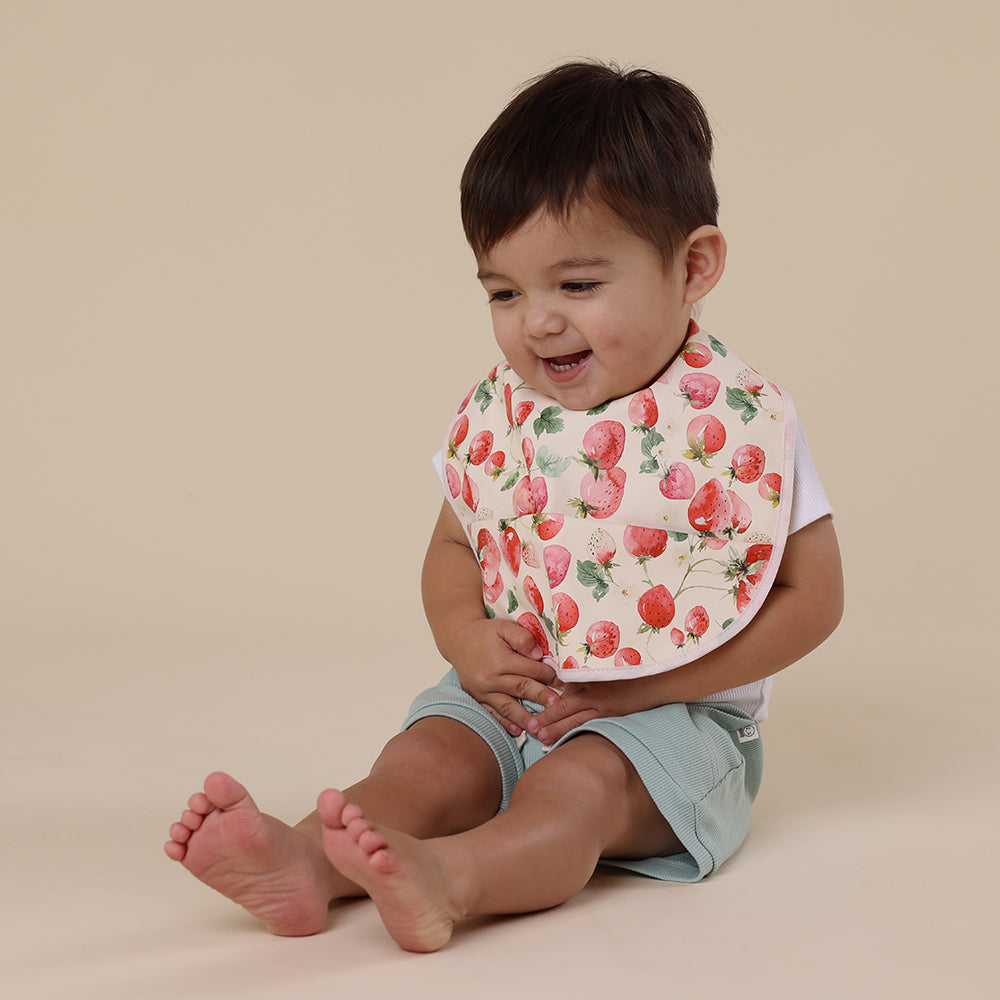 Strawberry Snuggle Bib - View 6