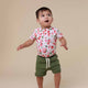 Strawberry Short Sleeve Organic Bodysuit - Thumbnail 11
