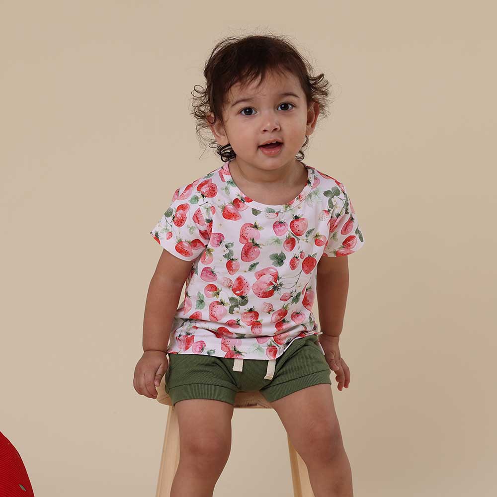 Strawberry Organic T-Shirt - View 11