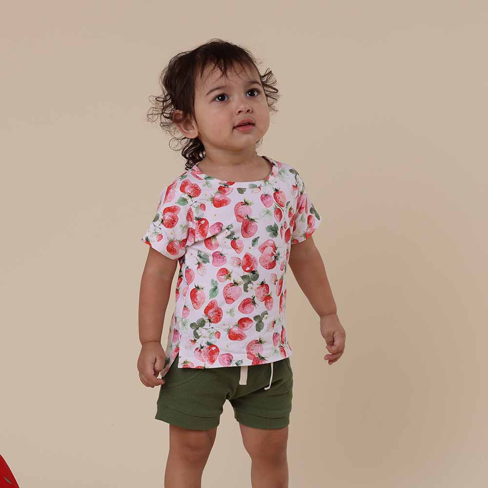 Strawberry Organic T-Shirt - View 5