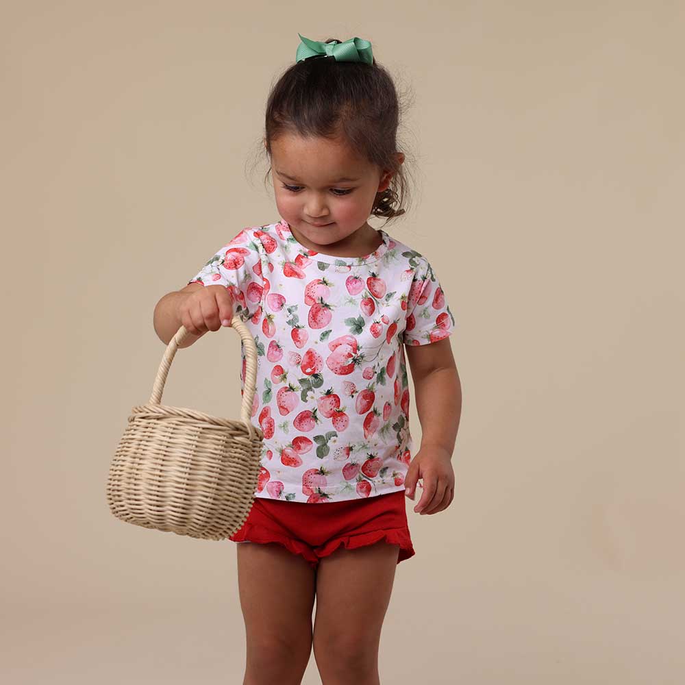 Strawberry Organic T-Shirt - View 8