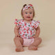 Strawberry Organic T-Shirt with Frill - Thumbnail 1