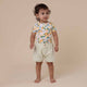 Sunny Citrus Short Sleeve Organic Bodysuit - Thumbnail 11