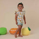 Sunny Citrus Organic T-Shirt with Frill - Thumbnail 8