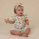 Sunny Citrus Organic T-Shirt with Frill - Thumbnail 3