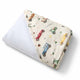 Vintage Cars Organic Hooded Baby Towel - Thumbnail 2