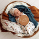 Vintage Cars Organic Jersey Wrap & Beanie Set - Thumbnail 4