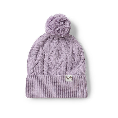 Lavender Organic Adult Knit Beanie | Snuggle Hunny