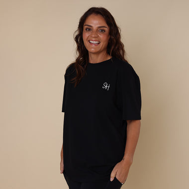 Snuggle Hunny Adult Unisex T-Shirt - Black | Snuggle Hunny
