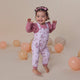 Alice's Tea Party Organic Snuggle Overalls - Thumbnail 1