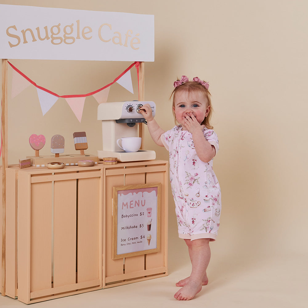 Alice's Tea Party Organic Snuggle Shortie - View 8