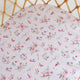Alice’s Tea Party Organic Bassinet Sheet / Change Pad Cover - Thumbnail 2