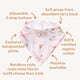 Alice’s Tea Party Organic Dribble Bib - Thumbnail 4