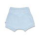 Baby Blue Organic Cotton Knit Shorts - Thumbnail 7