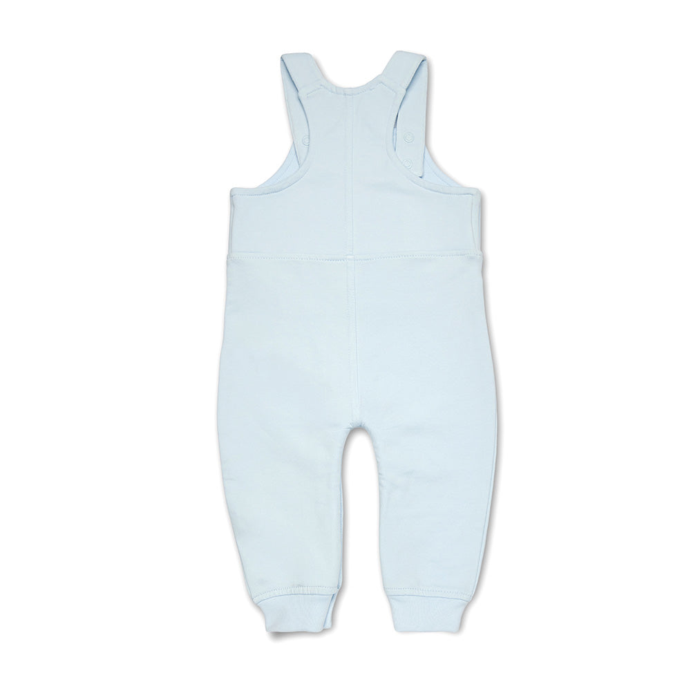 Baby Blue Organic Joey Overalls - View 5
