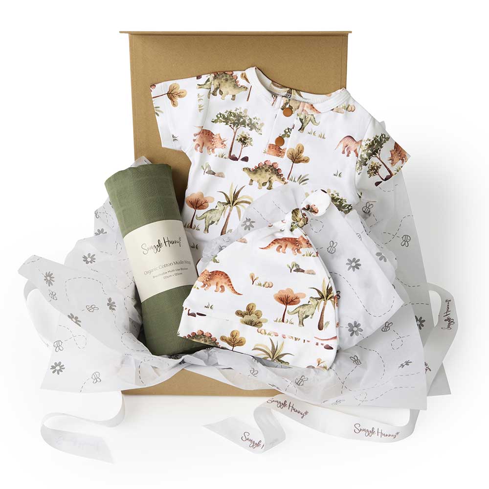 Classic Newborn Gift Hamper - Dino - View 1