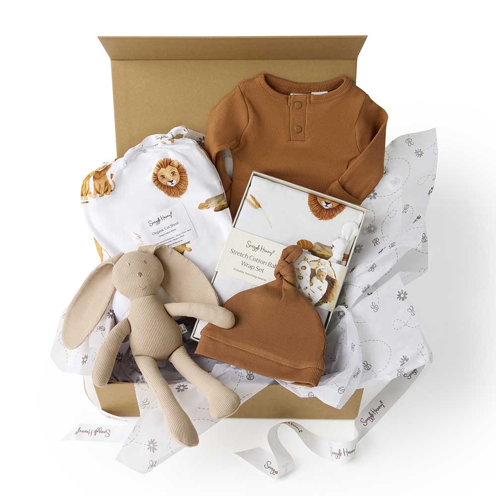 Deluxe Newborn Gift Hamper - Lion - View 1