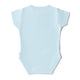 Baby Blue Short Sleeve Organic Bodysuit - Thumbnail 8