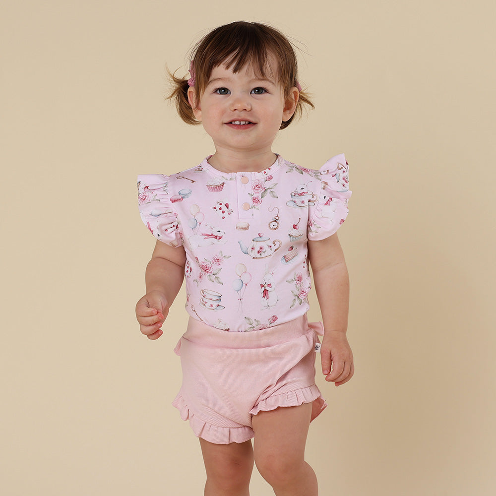 Baby Pink Organic Bloomers - View 9