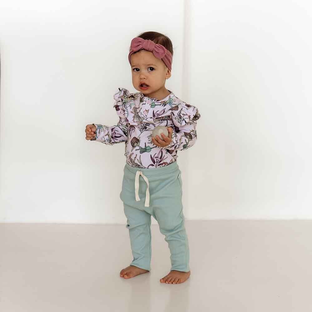 Banksia Long Sleeve Organic Bodysuit - View 3