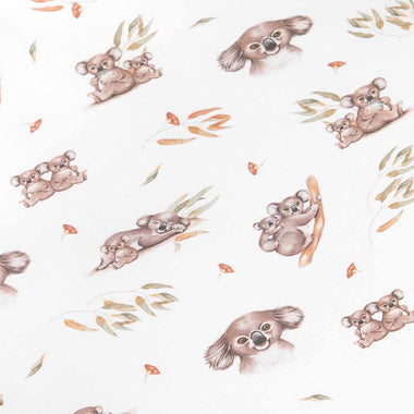 Koala Organic Bassinet Sheet / Change Pad Cover-Snuggle Hunny