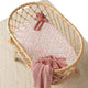 Spring Floral Organic Bassinet Sheet / Change Pad Cover - Thumbnail 4