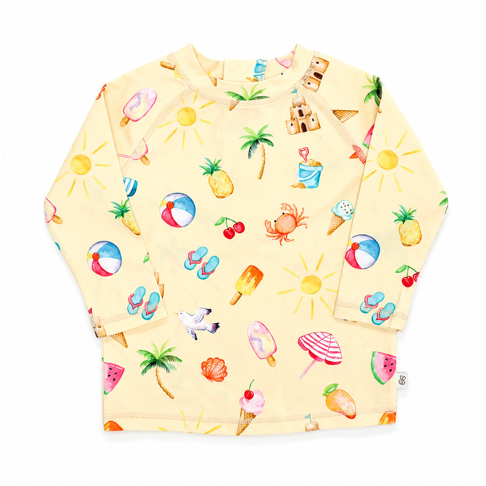 Beach Fun Rashie Vest - View 2