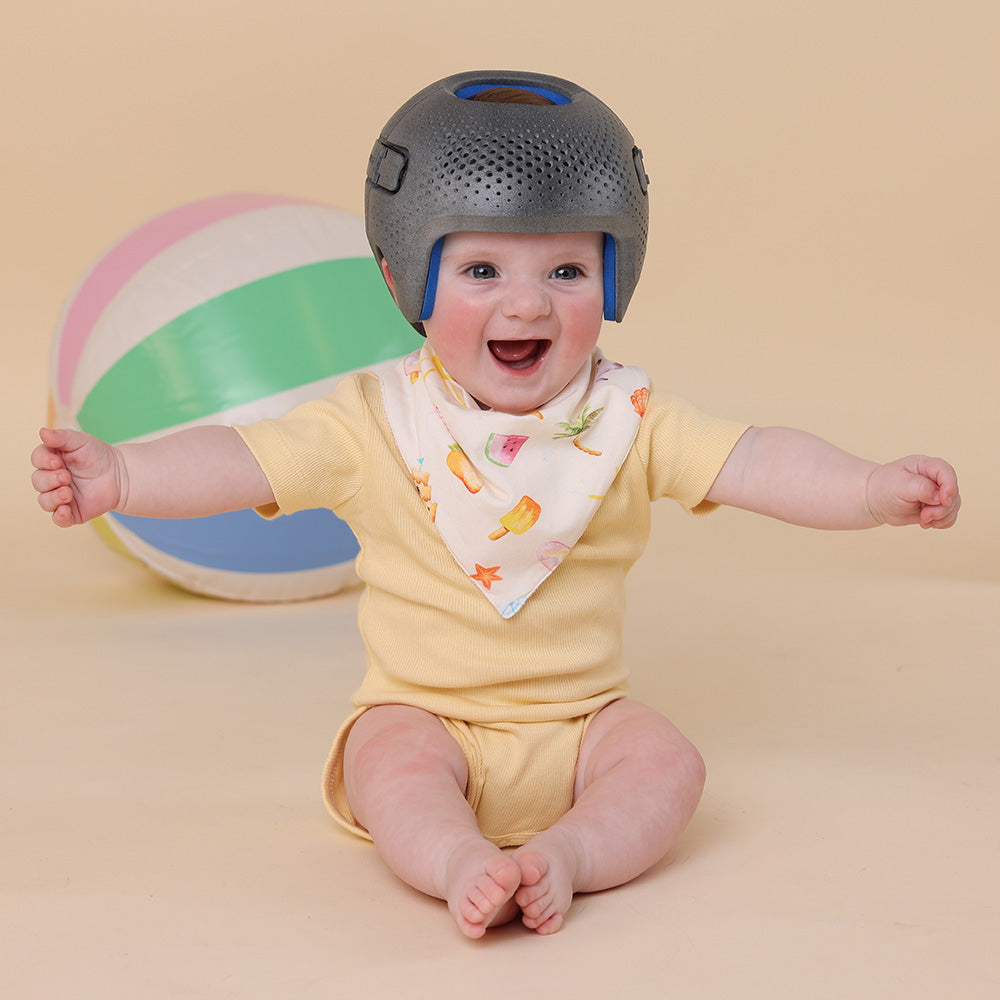 Beach Fun Organic Dribble Bib - View 3